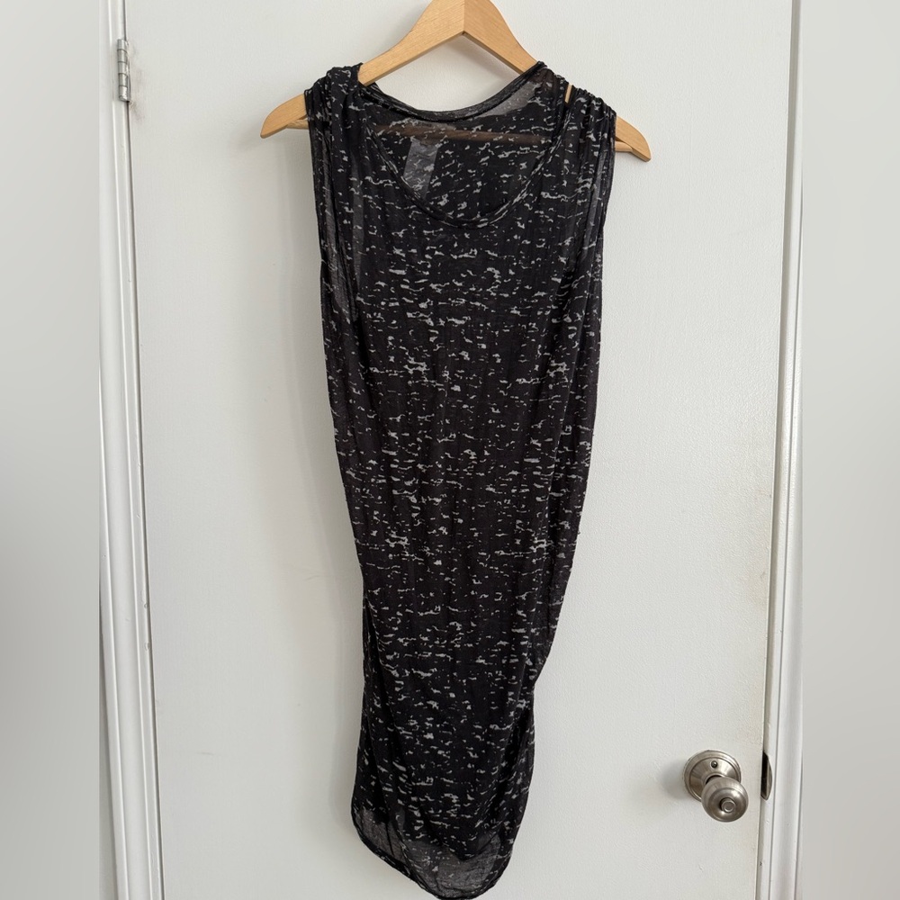 Isabel Marant Black and White Sleeveless  Dress